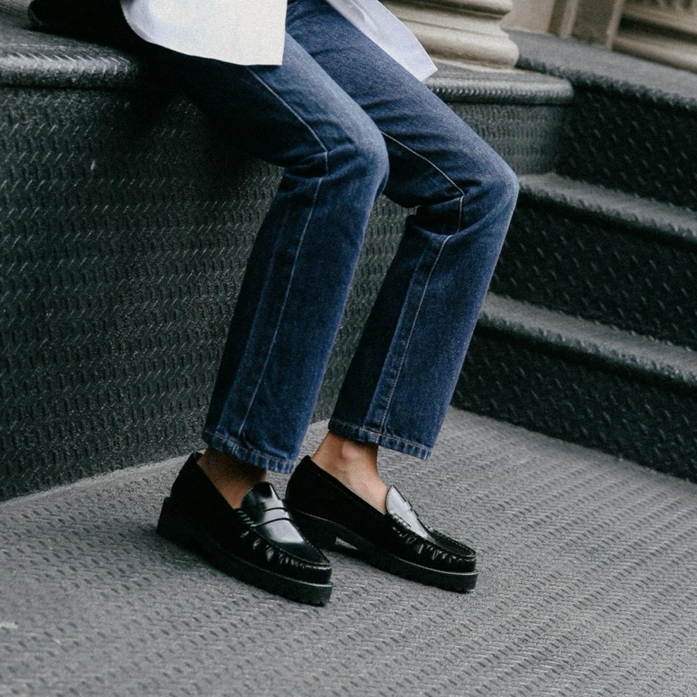 Margaux Black Loafers